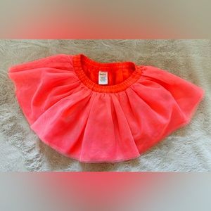 Gymboree Neon Coral Tutu | size 18-24 months